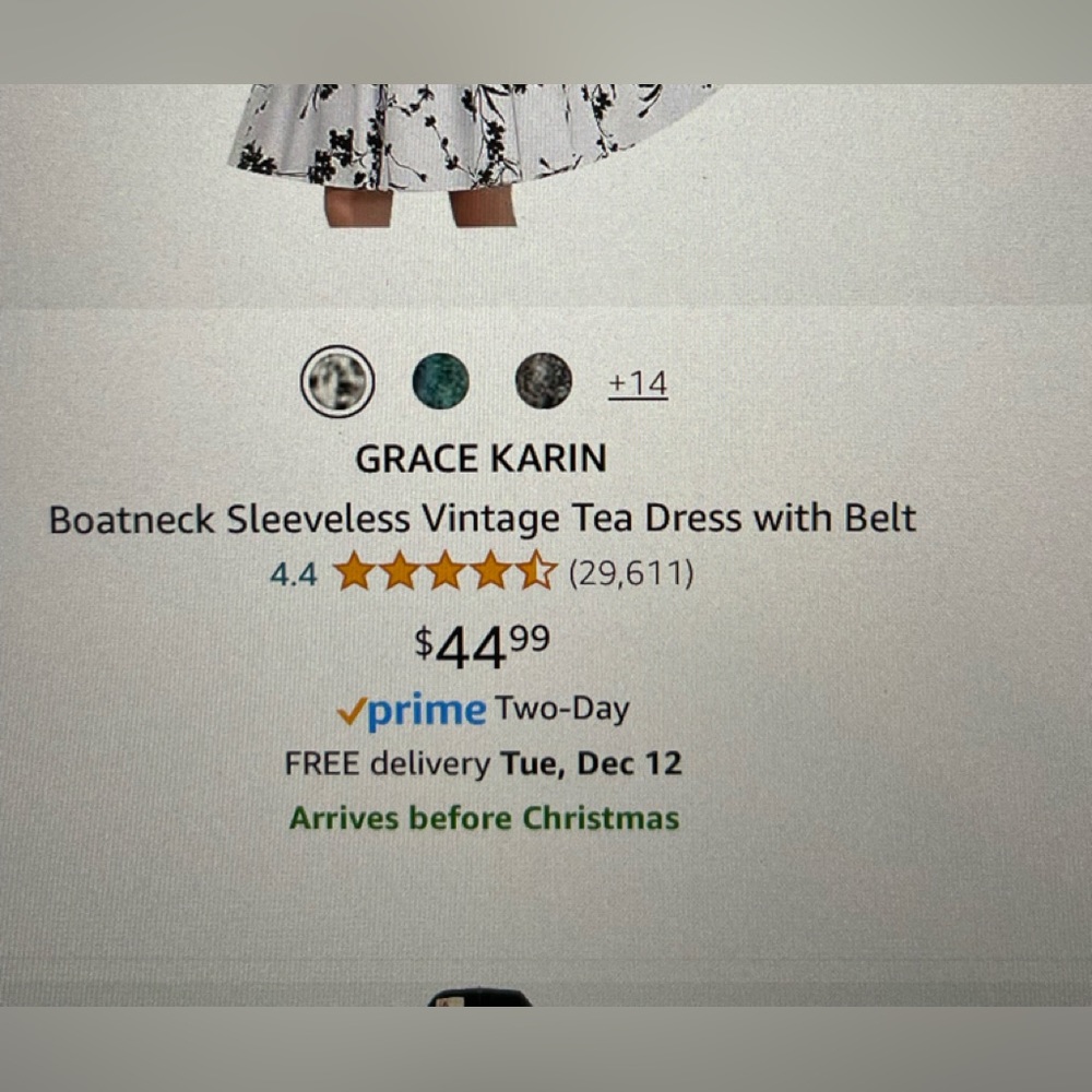 Grace Karin Tea Dress